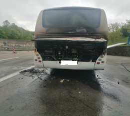 ROSS Gestione di principio d’incendio su pullman – A15