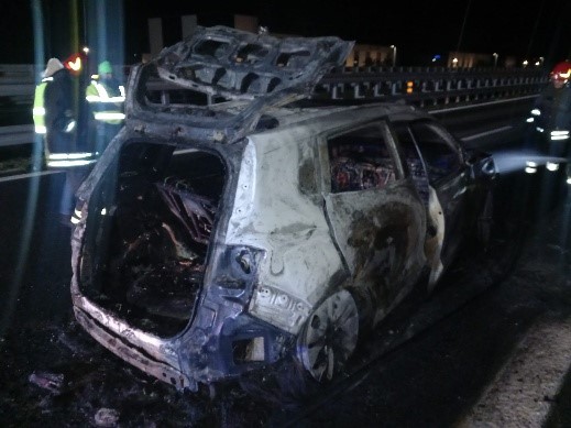 ROSS Principio d’incendio autovettura – A10 Savona-Ventimiglia -1